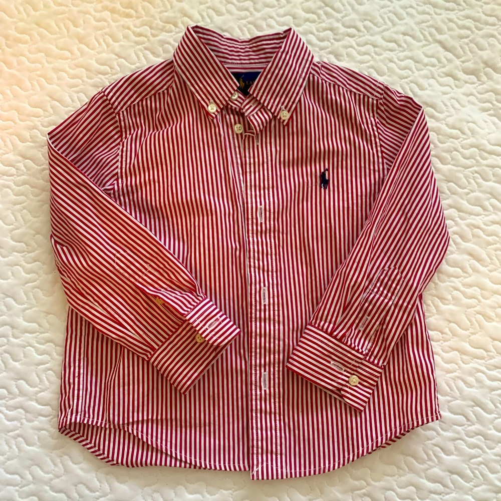 Long sleeve polo shirt